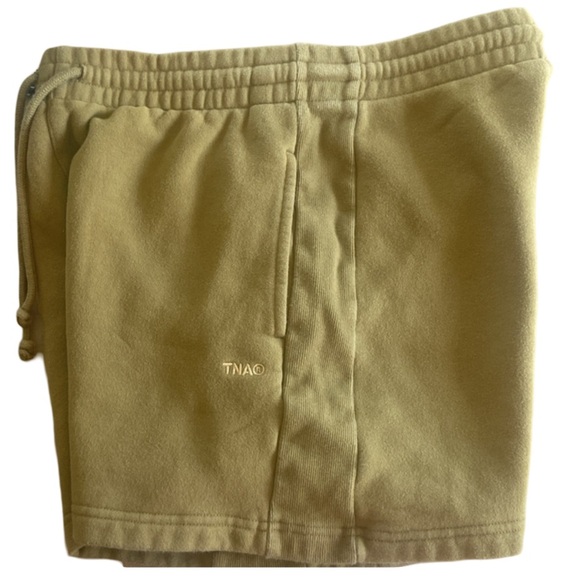 TNA Sweatfleece Cozy Fleece Boyfriend fit Green moss Size Med - Picture 3 of 9